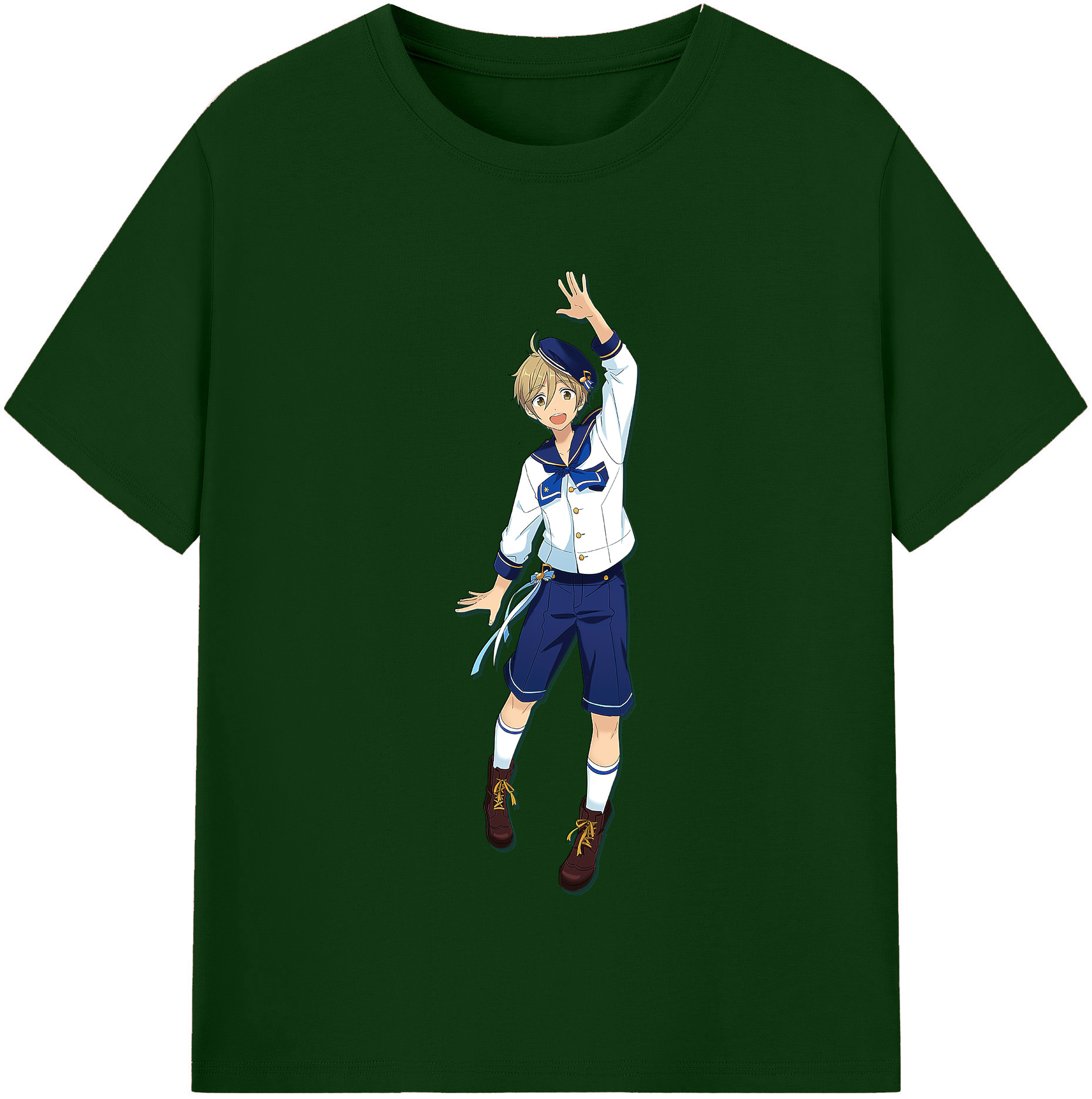 （画像用） あんさんぶるスターズ! Ensemble Stars 綿100％半袖Tシャツ（フロントプリント）